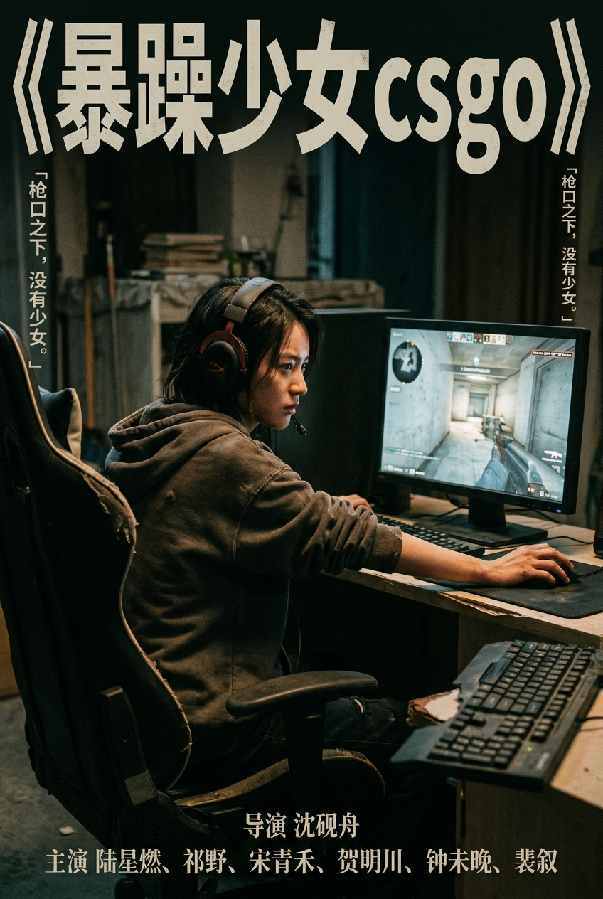 《暴躁少女csgo》主海报